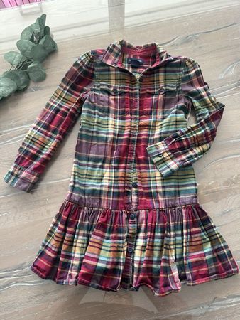 Ralph Lauren Girls Hemdkleid Gr. 6 Jahre 🌸🎀