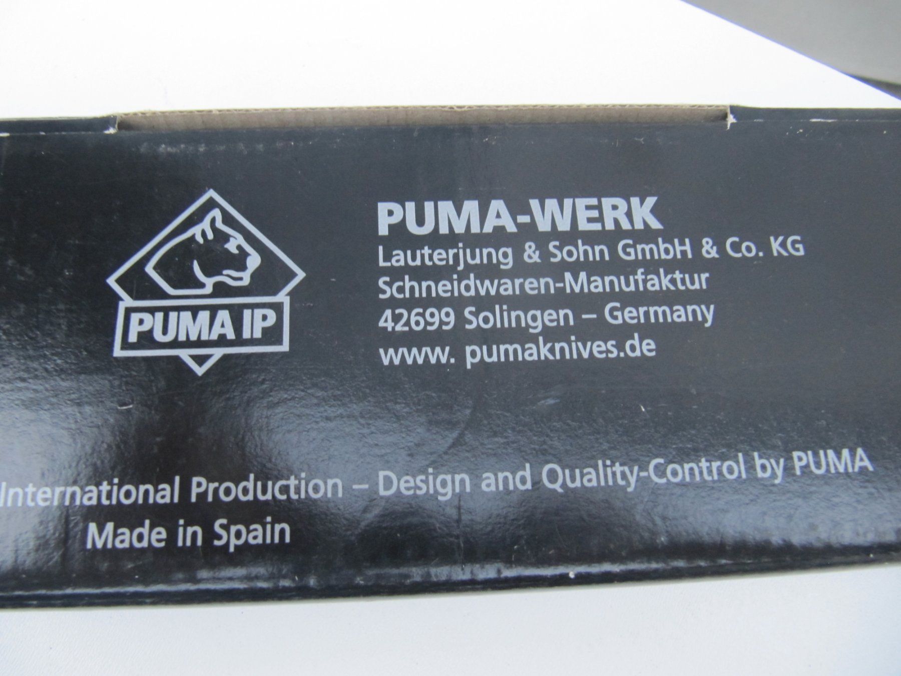 Puma Accessori: Messer Puma IP Handmade NEU! – Usato da Basel venduto da stefan4057 7