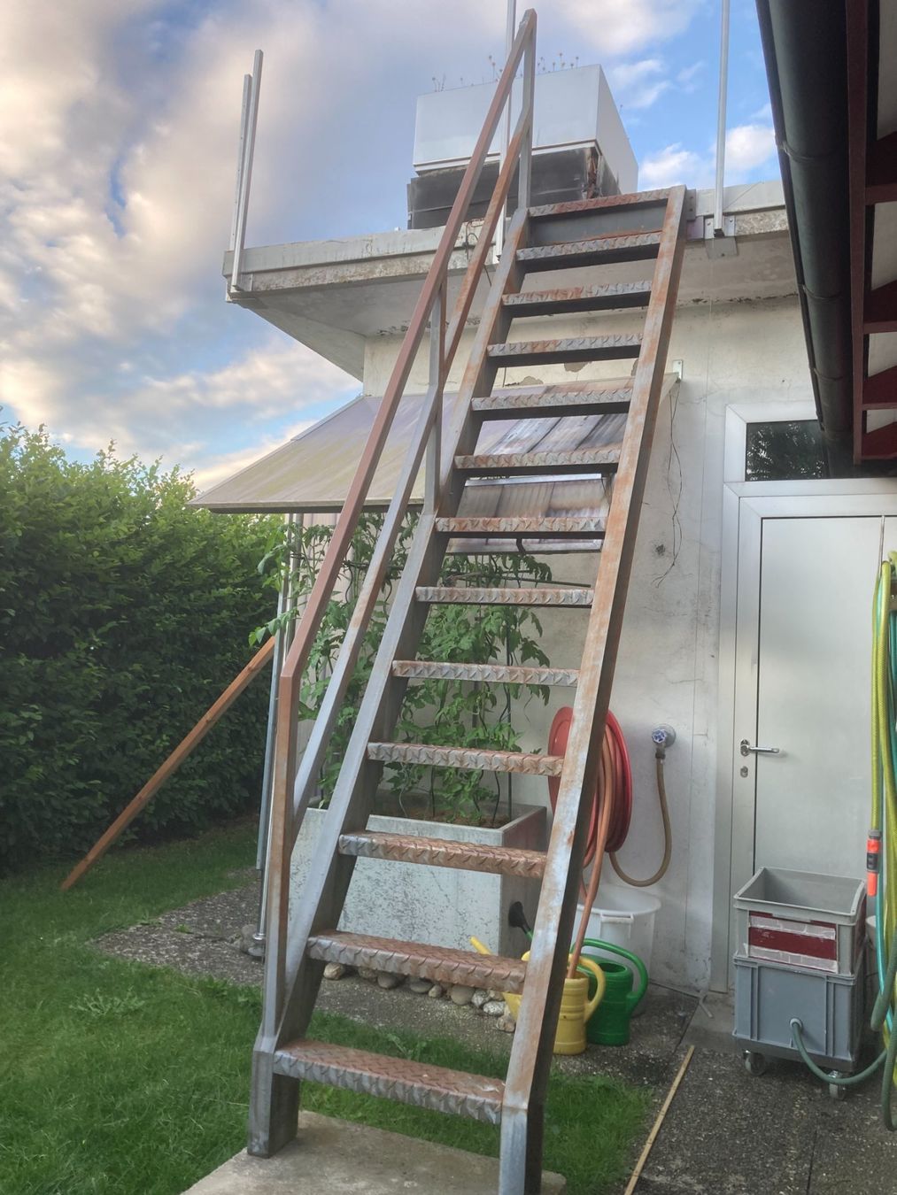 Escaliers: Metalltreppe – D'occasion à willisau par buddali