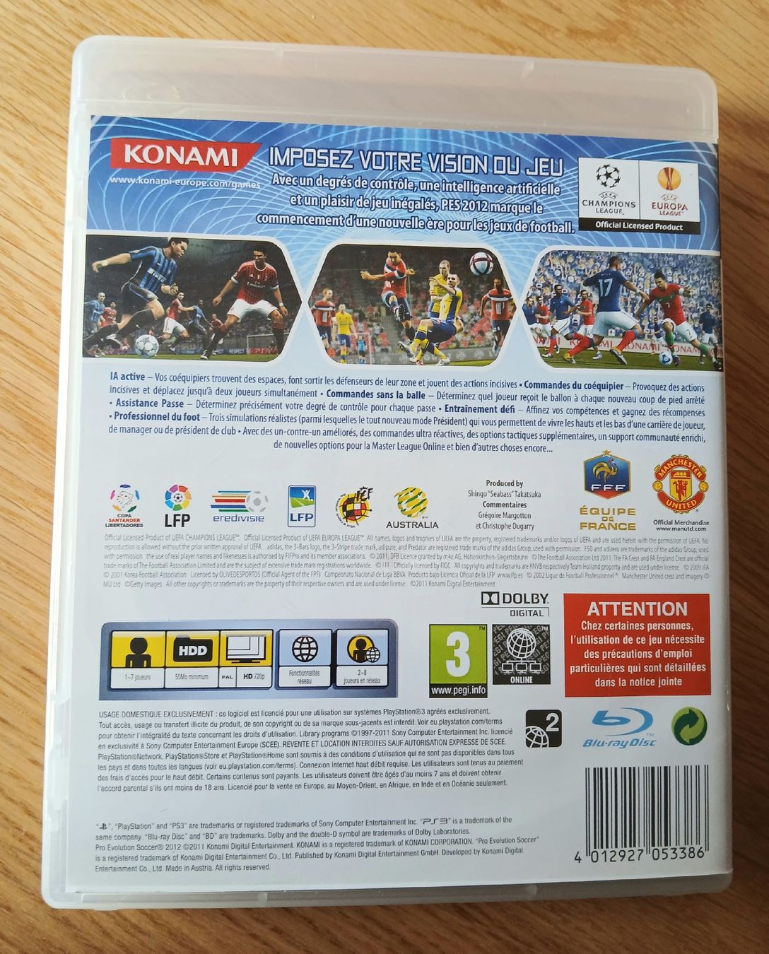 Giochi: Jeu PS3 PES 2012 - Pro Evolution Soccer - parfait état ! – Usato da Sciernes-d'Albeuve venduto da Dojo004 2