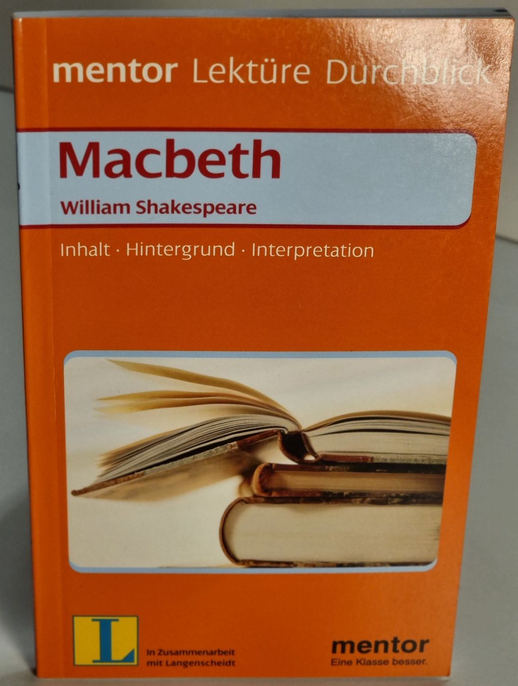 Libri: MACBETH SHAKESPEAR E/D Interpretation Inhalt Hintergrund – Nuovo (secondo la descrizione) da Dürnten venduto da Bachtelrider_ 1