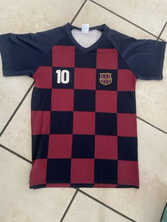 Fussballtrikot Barcelona rot-blau Gr. 14/164guter Zustand