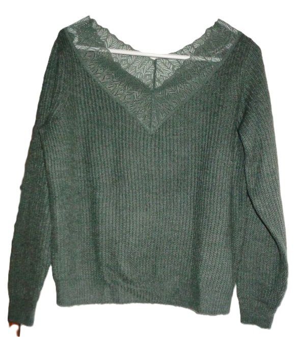 Maglioni & Felpe: Cooler Pulli Gr. S - M Strick mit Spitze – Usato da Füllinsdorf venduto da Sunnebliemli7 5