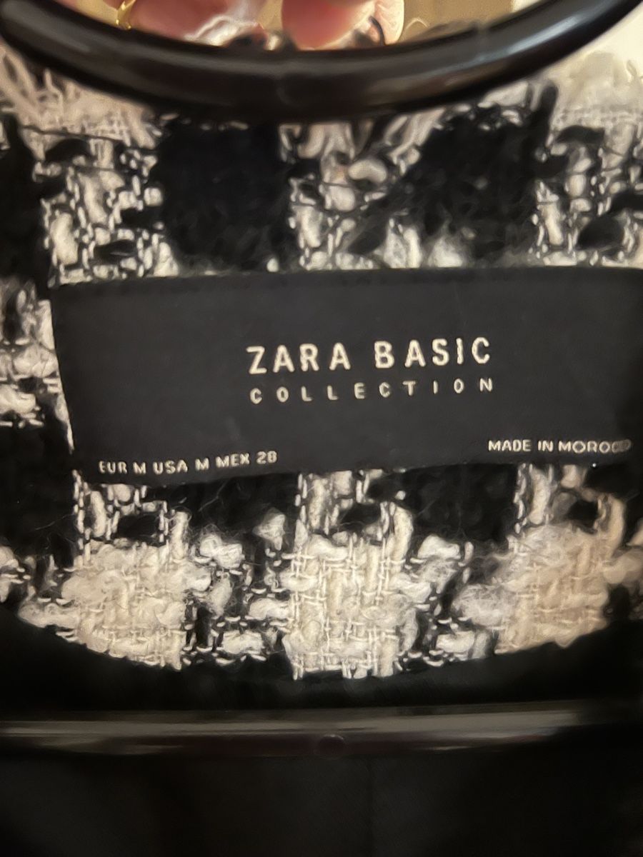Zara Giacche: Zara Basic Collection Jacke, Gr. M, Schwarz/Weiss – Nuovo (secondo la descrizione) da Rüschlikon venduto da Picpara 2