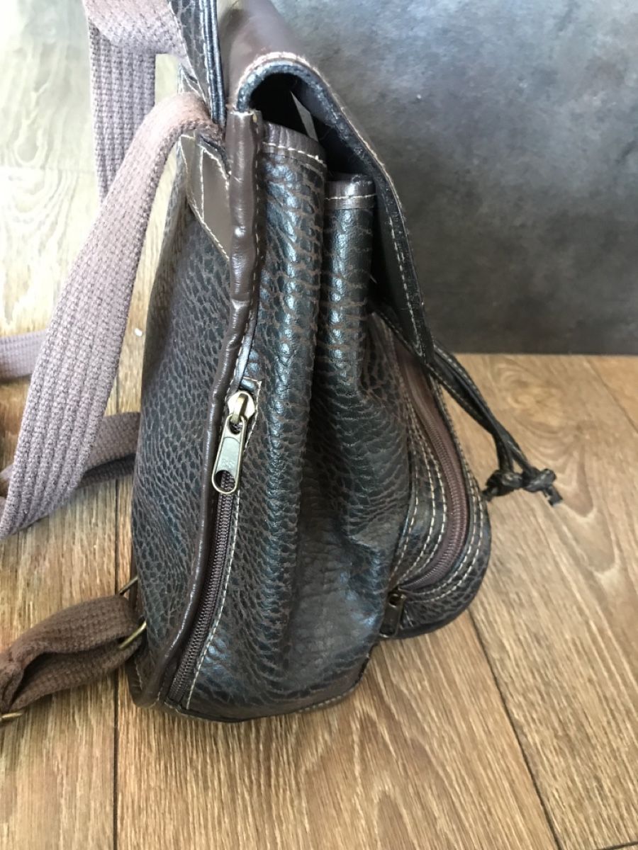 Rucksäcke: Sac à dos en cuir véritable PIGEON 7910 – Gebraucht aus Grimisuat von eliseba88 5