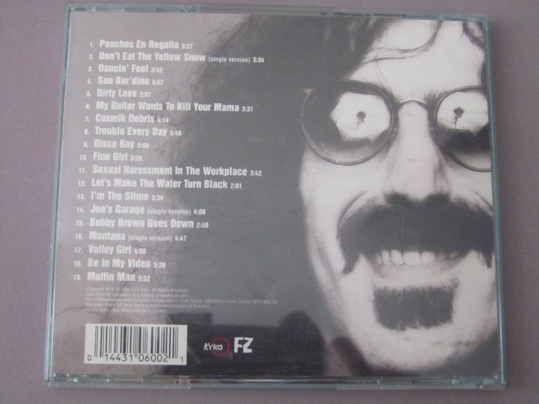CDs: CD Frank Zappa:      Strictly Commercial – D'occasion à Seengen par mikelele 1