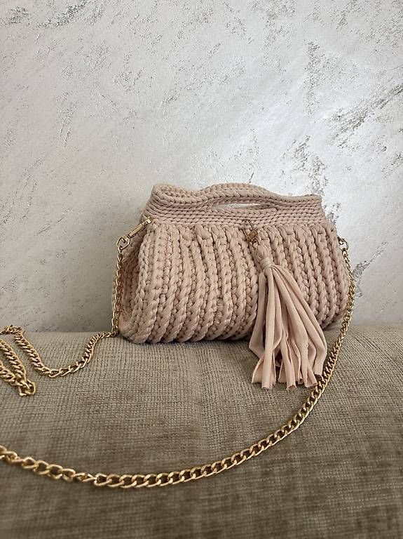 Borse da donna: Handgemachte Häkeltasche – Nuovo (secondo la descrizione) da Hinwil venduto da camposlu 4