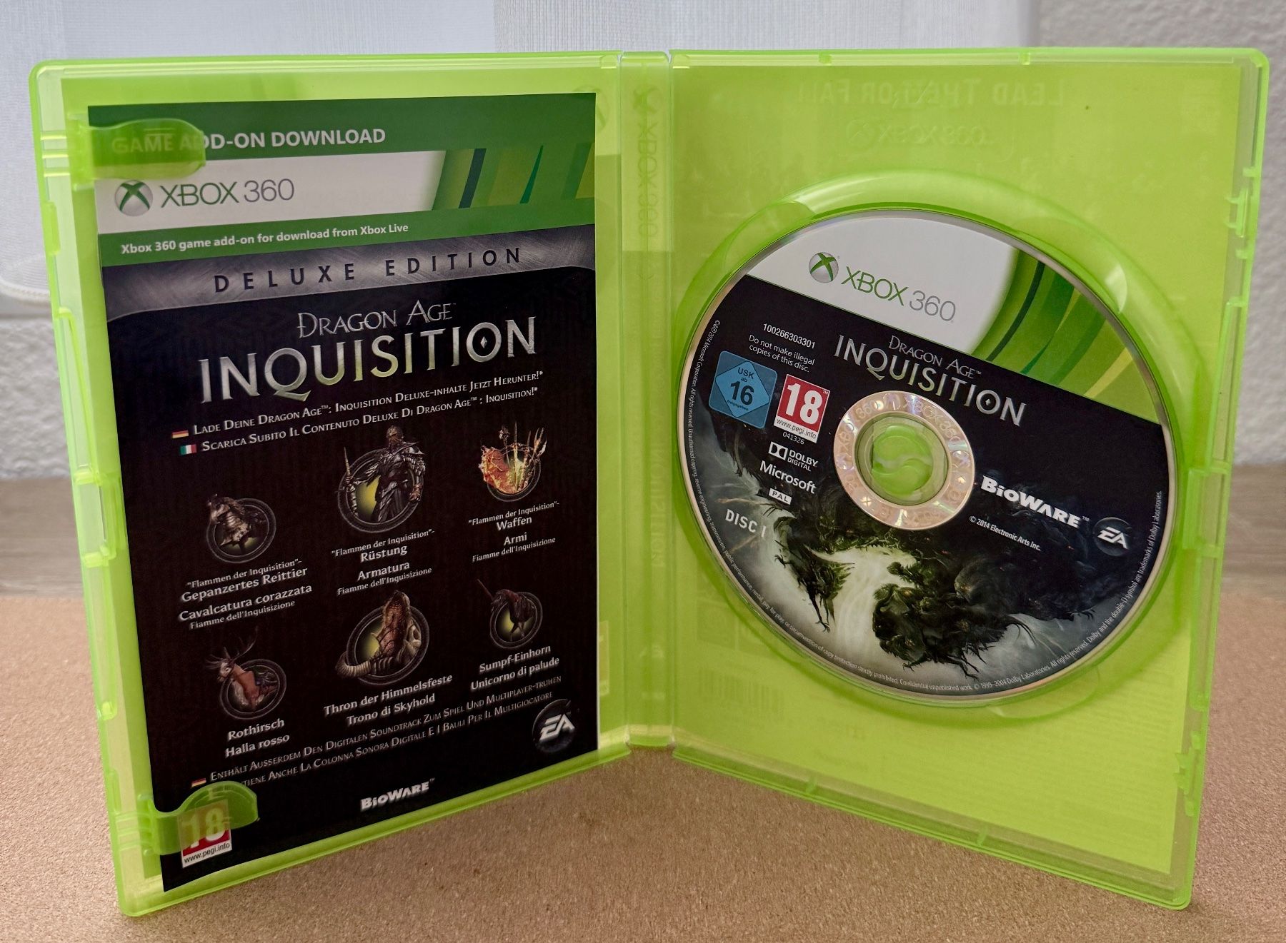 Microsoft Giochi: XBOX 360 Dragon Age Inquisition Deluxe Edition (PEGI) – Usato da Dintikon venduto da Onomichio-Kun 2