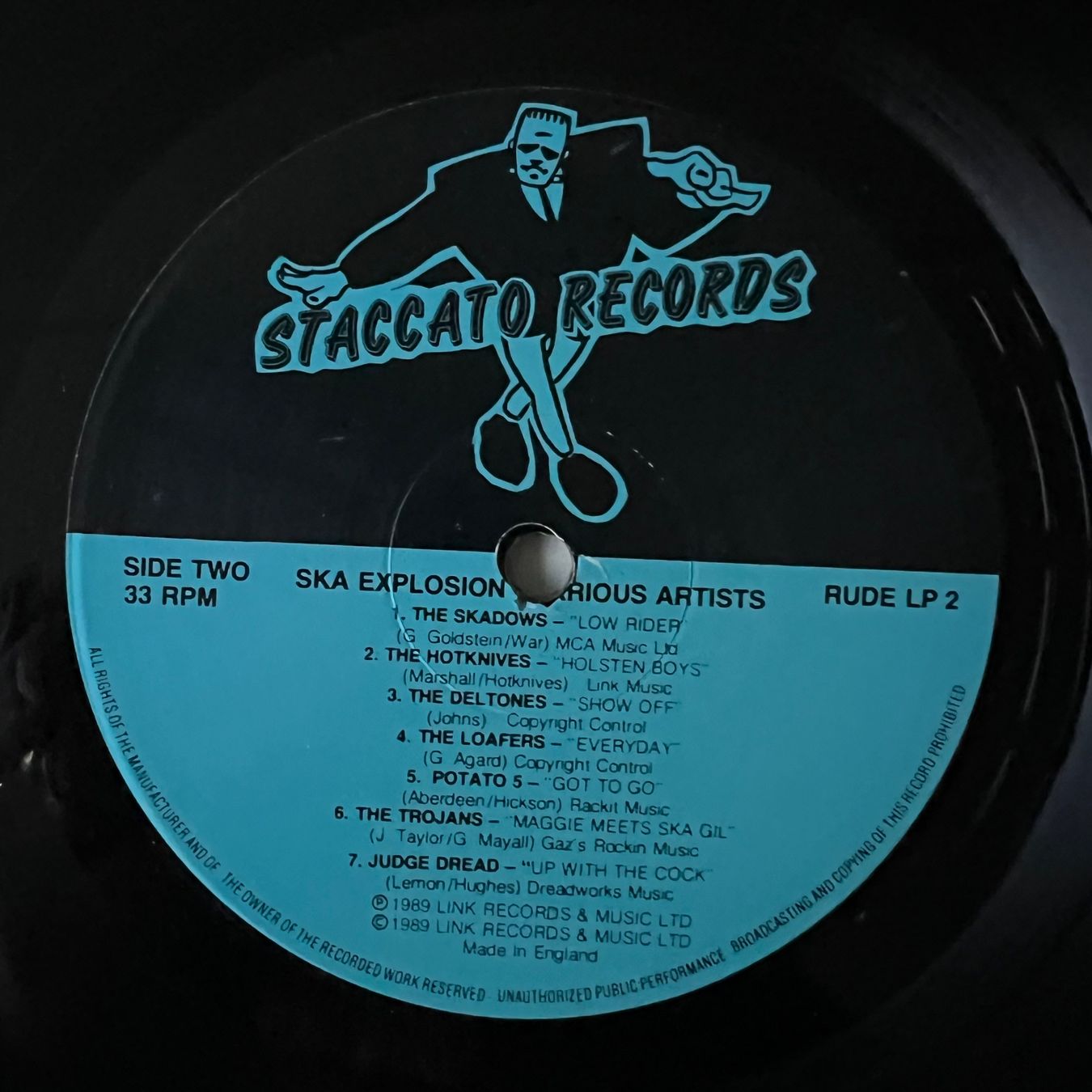 Dischi in vinile: Various - Ska Explosion / 1. UK-Press. 1989 – Usato da Gais venduto da soundcave57 3