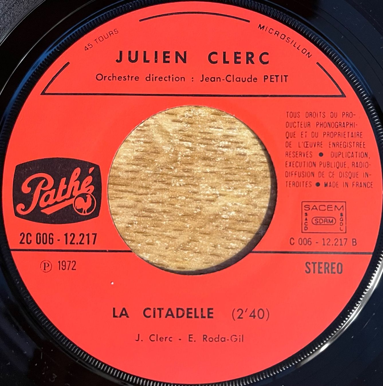 Dischi in vinile: JULIEN CLERC - À CHAQUE JOUR – Usato da Bussigny venduto da vinyl-pas-cher 3