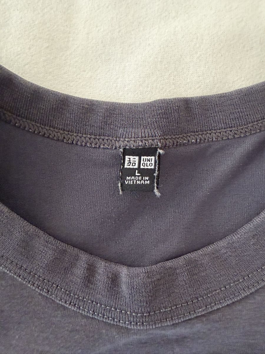Uniqlo Camicette: Uniqlo Grey Oversized Longsleeve, Size L – Usato da Zürich venduto da jus_sw7l 4