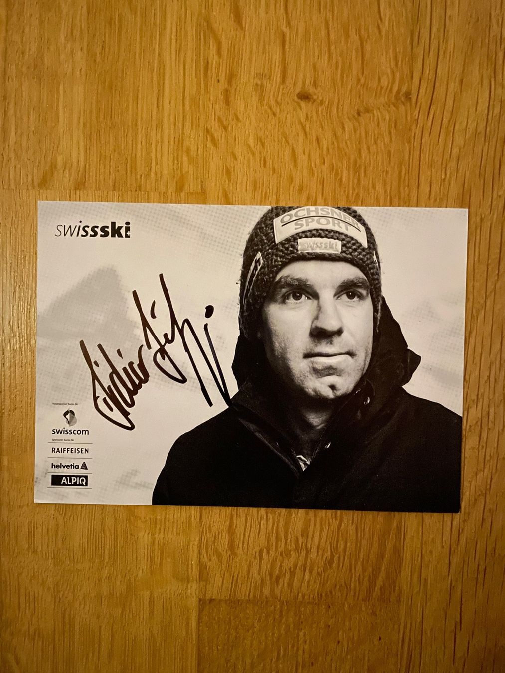 Autografi: Autographe Didier Défago SwissSki – Usato da Leytron venduto da acb_00