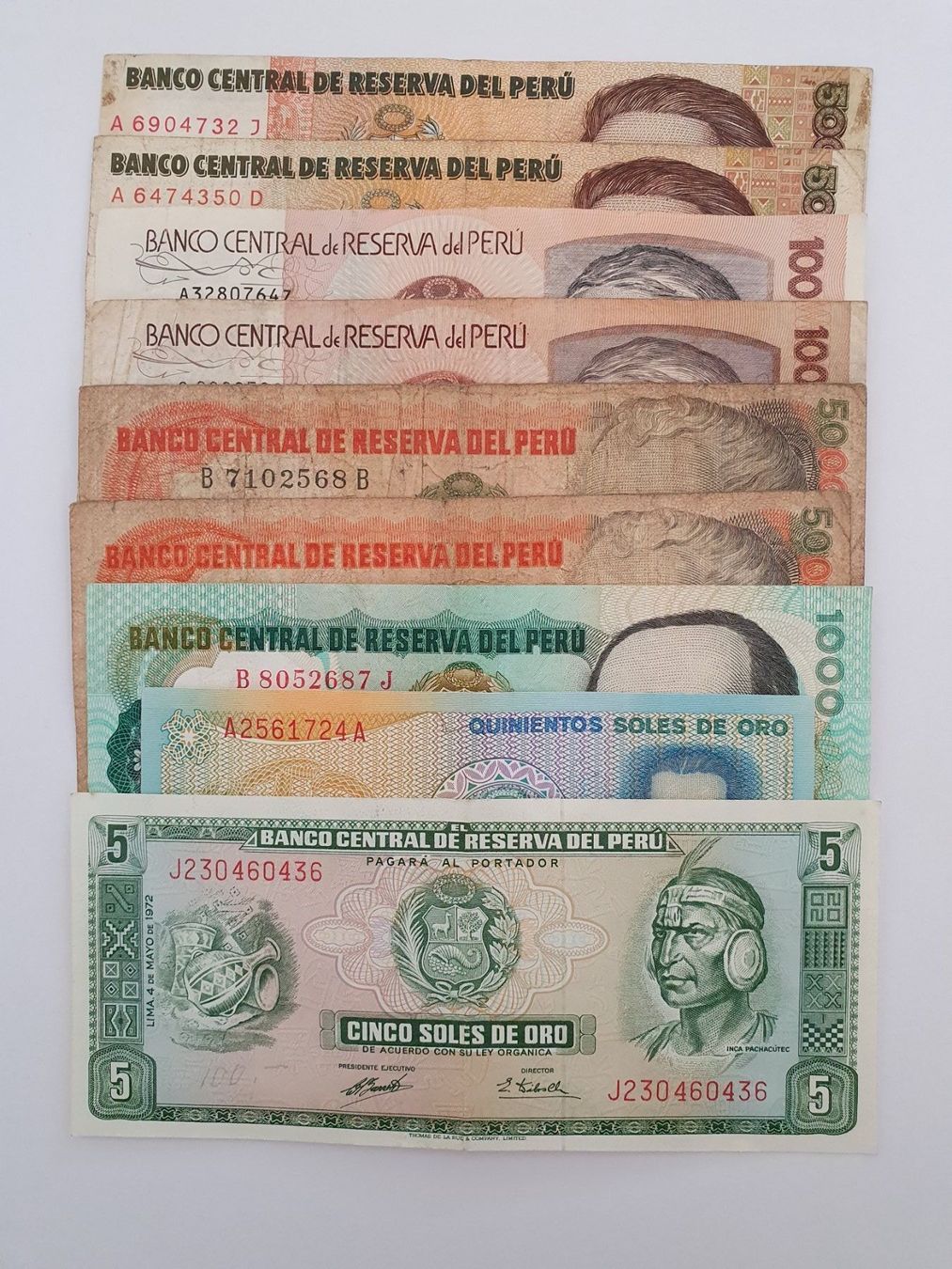 Banconote: Banknoten aus Peru – Usato da Pravidondaz venduto da LVtik