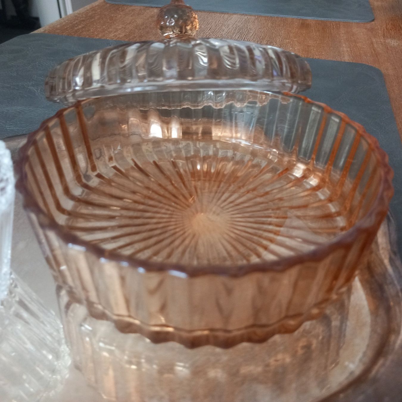 Gläser: Zwei Glas Dosen mit Silber Plateau – Neu (gemäss Beschreibung) aus Aegerten von gismolini 5