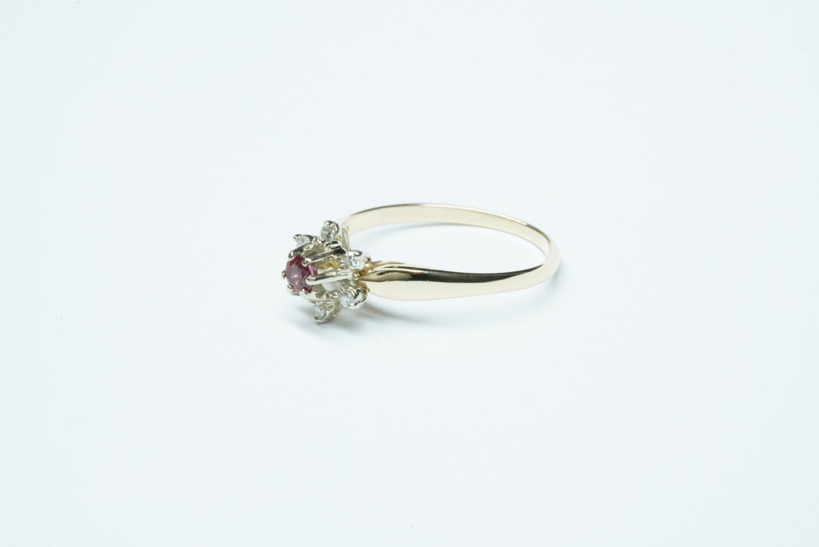 Anelli: Fingerring mit Rubin & Diamanten – Usato da Bülach venduto da Re-Jewelled 2