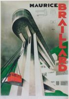 SALEVE GENEVE MAURICE BRAILLARD c.1995 - Affiche originale