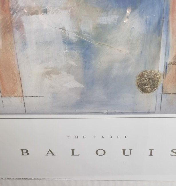 Poster & Bilder: Balouis Bild Gerahmtes Poster The Table – Gebraucht aus Flums von Flumsantik 2
