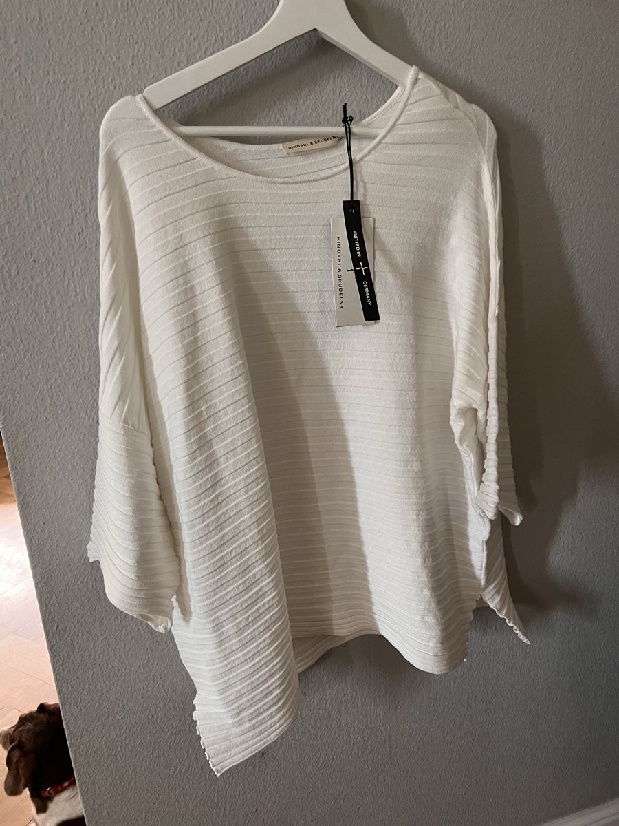 Maglioni & Felpe: Pullover Hindal&Skudelny, Gr. L, neu, weiss – Usato da Solothurn venduto da Brini06