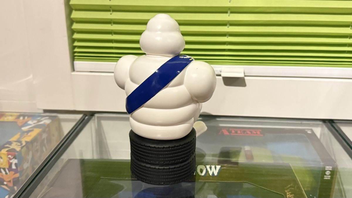 Michelin Statuette: Michelin Männchen Figur neu in OVP – Nuovo e nell'imballaggio originale da Basel venduto da Zomeg 1