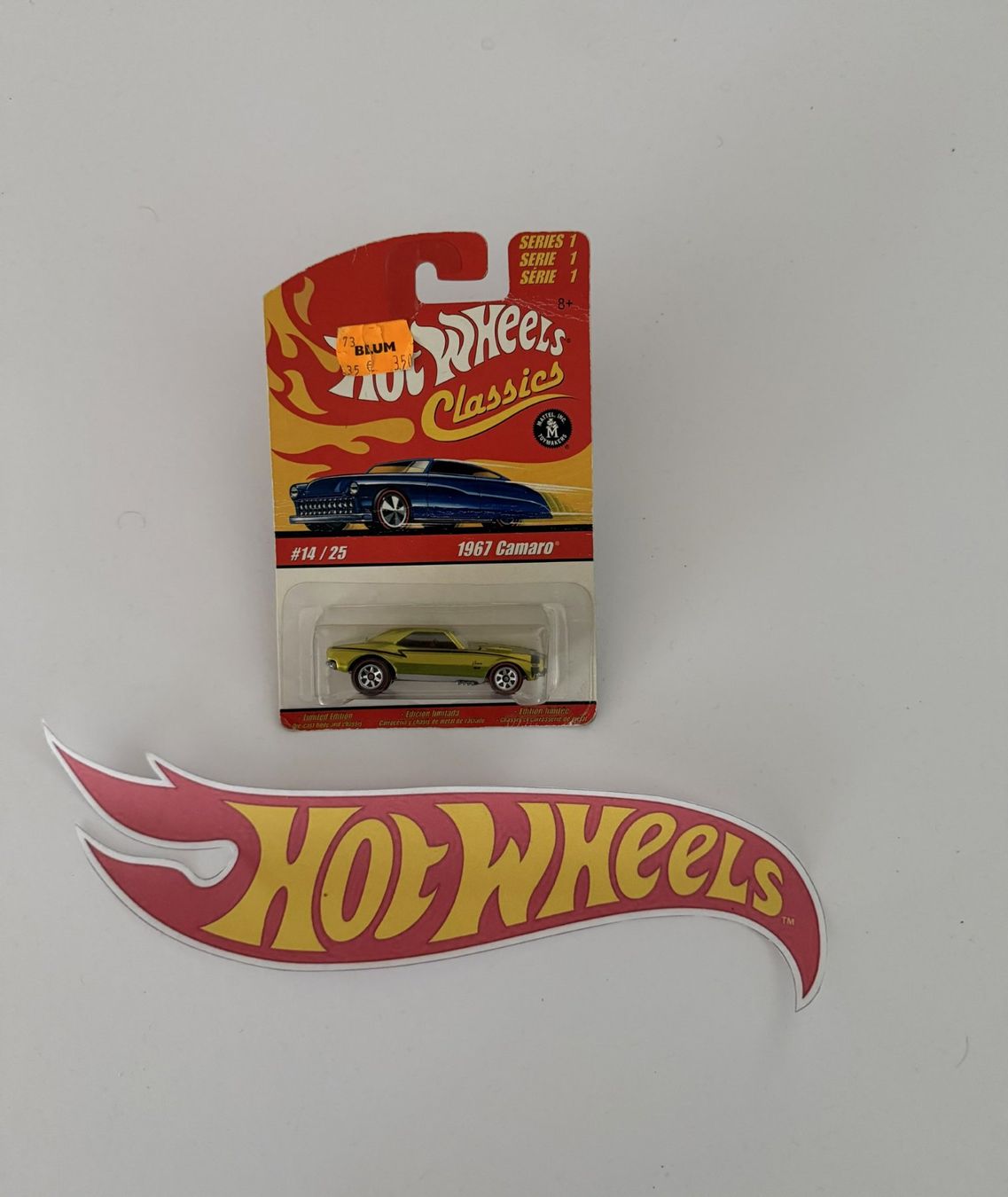 Majorette Modellini d'auto: Hot Wheels Classics 1967 Camaro Limited Edition – Nuovo e nell'imballaggio originale da Luzern venduto da qui_25zt