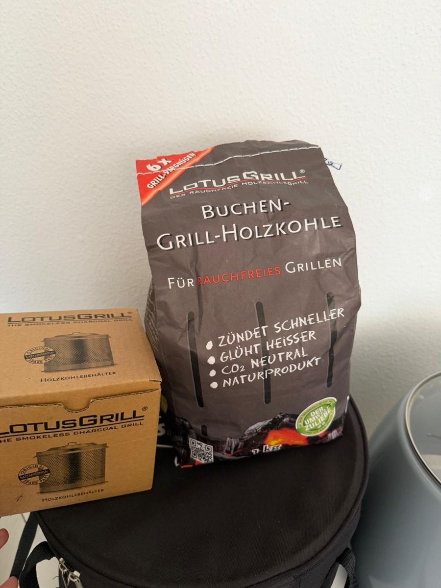 Griglie: LOTUSGRILL Grill-Holzkohle Grey – Nuovo (secondo la descrizione) da Brügg BE venduto da haj_9zhk 4