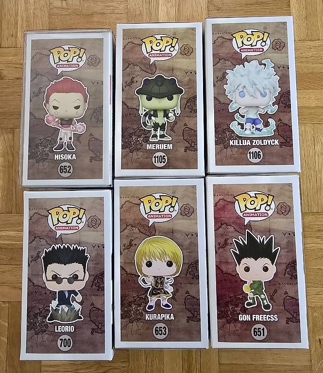 Figurines: Funko pop Hunter Hunter.  – D'occasion à Palézieux par Erba24 1