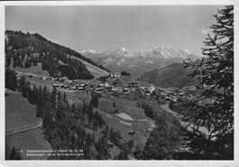 Alte Ansichtskarte Tschlertschen, gel. 1946