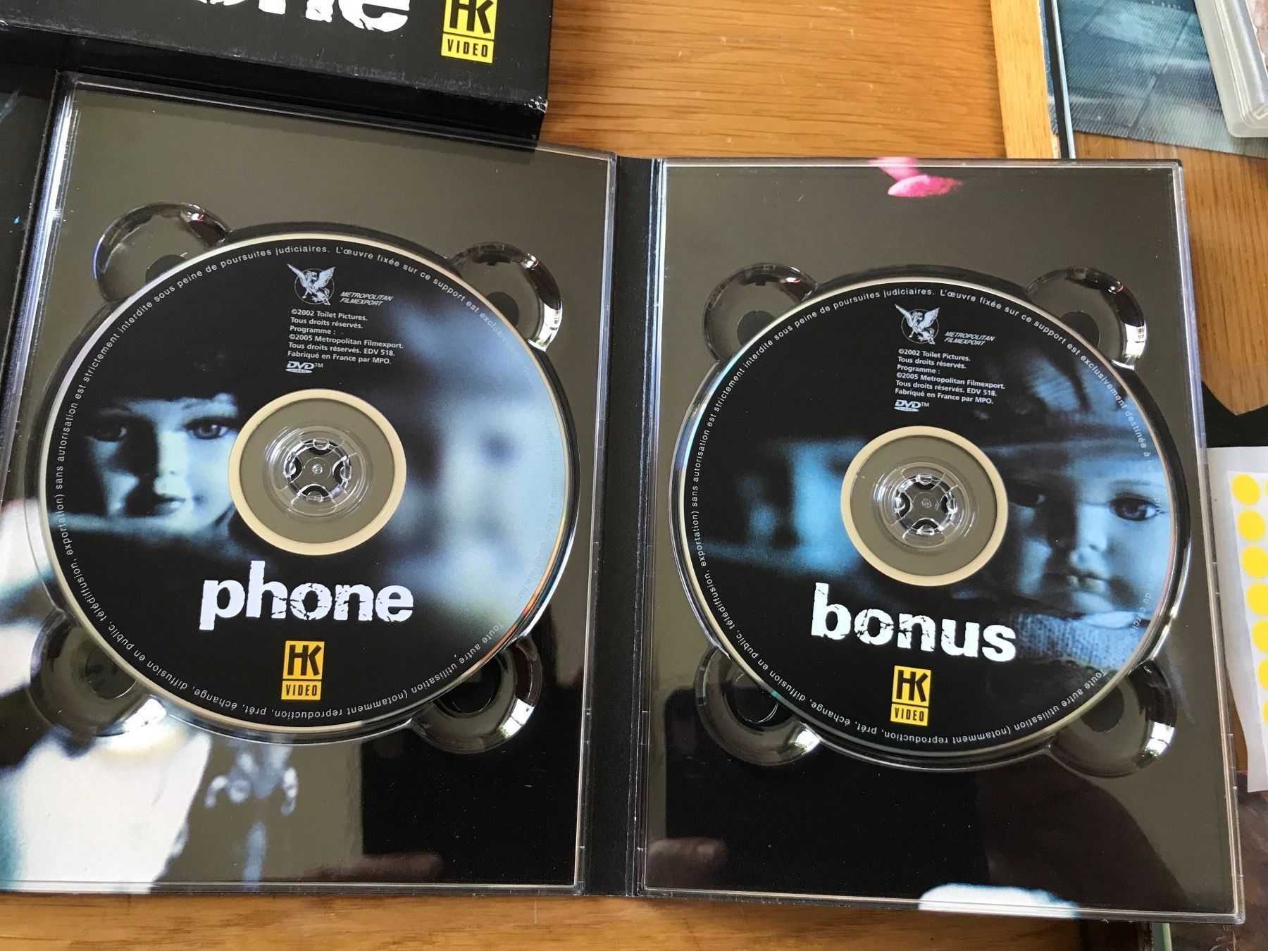 Tutti i DVDs: Phone (2002, Édition Collector, 2 DVD) – Usato da Vevey venduto da zecollector 2