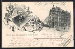 AK Basel, Hotel Garni des Edi Hauser