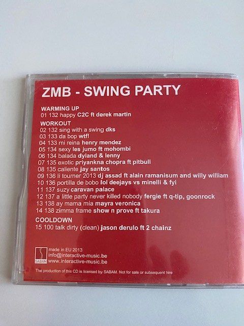 CD: Fitness CD Swing Party – Usato da Edlibach venduto da Arnoldotto 1