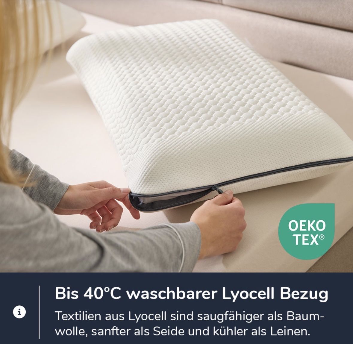 Cuscini: Kissen Airfect Select – Nuovo e nell'imballaggio originale da Schafisheim venduto da Floromea 1