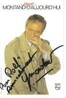 YVES MONTAND (✝︎ 1991) original Autogramm