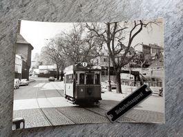 Strassenbahn Schaffhausen - Tramwagen Nr. 8 - Foto-AK