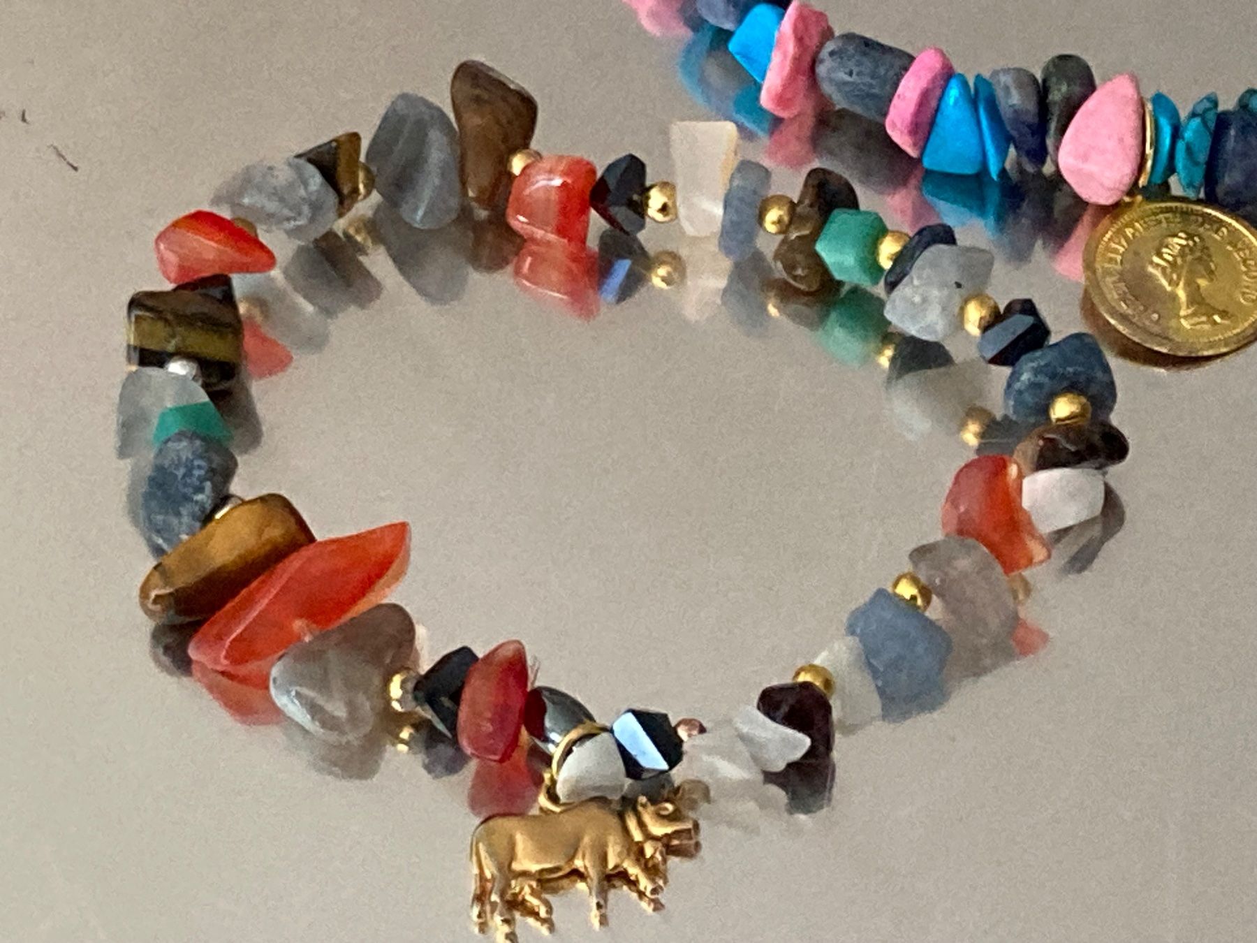 Bracciali & Braccialetti: Bracelets en pierres naturelles – Usato da Marly venduto da Antigona71 1
