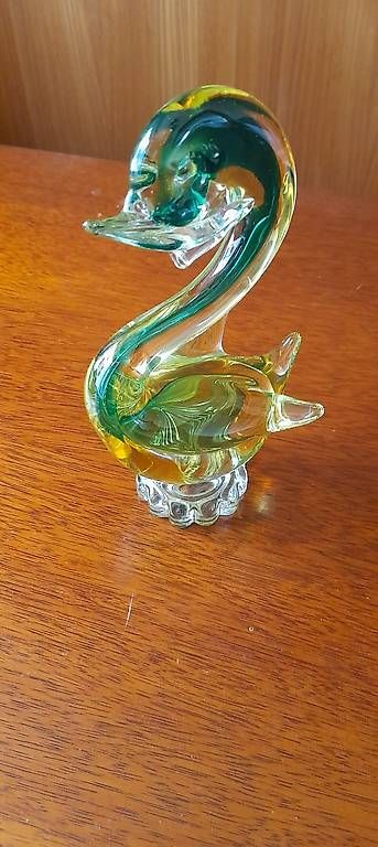 Figuren: Muranoglas Schwan – Gebraucht aus Wohlen von Psymen