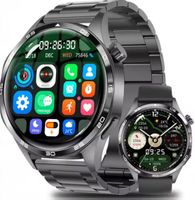 Smartwatch Herren GPS NFC Bluetooth AMOLED IP67 Pulsmesser