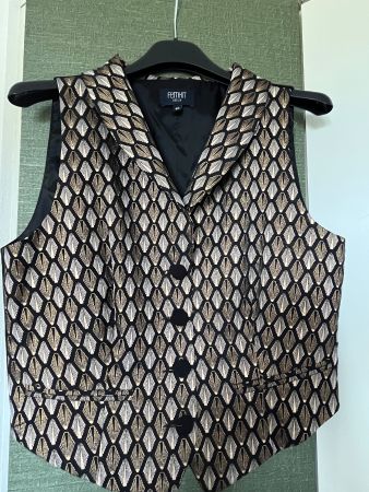 Gilet de soirée, neuf, style "Art Déco"