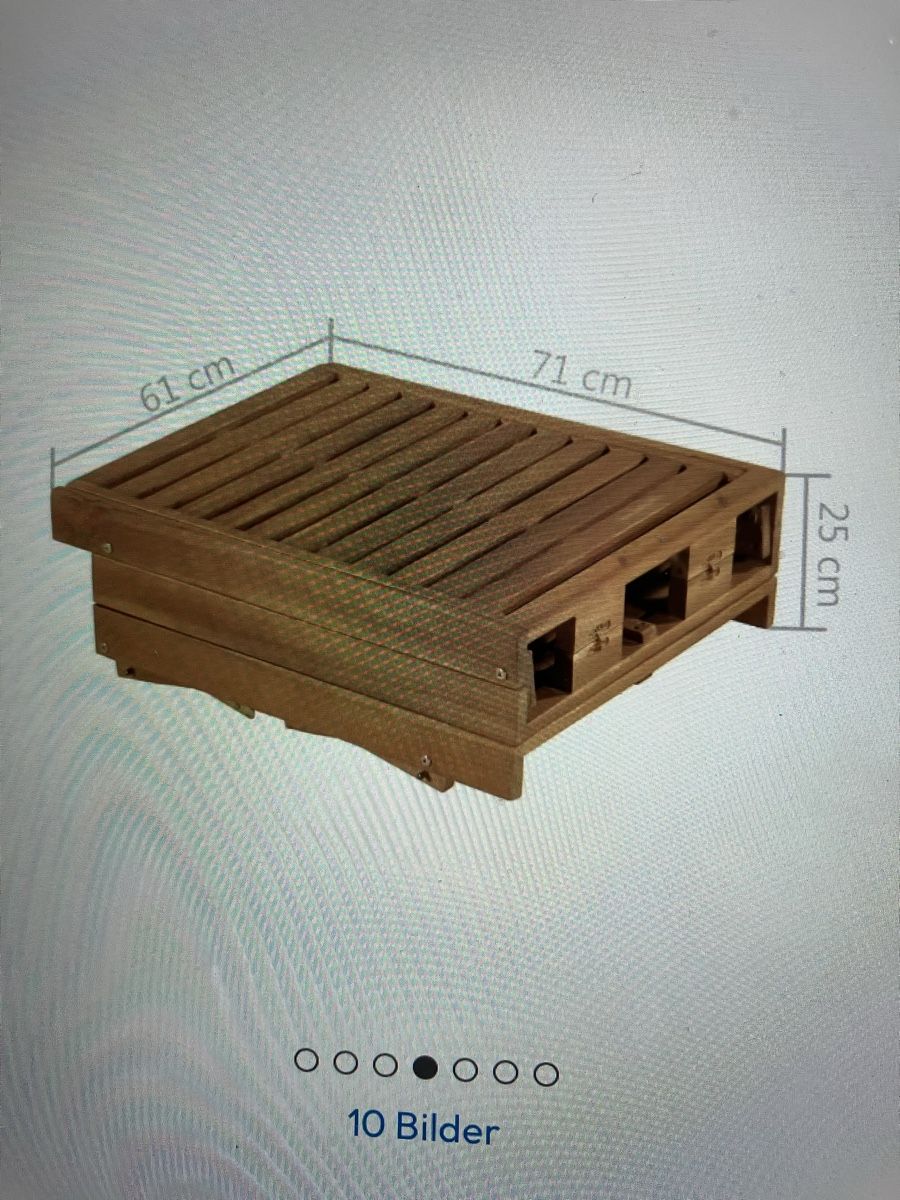 Sedie a sdraio: Gartenliege Akazienholz klappbar – Nuovo (secondo la descrizione) da Weggis venduto da GuidoLori 6
