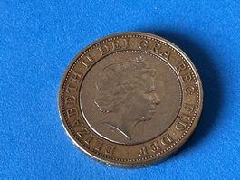 UK - 2 Pounds - Elizabeth II (Technology) 1998 - Circl