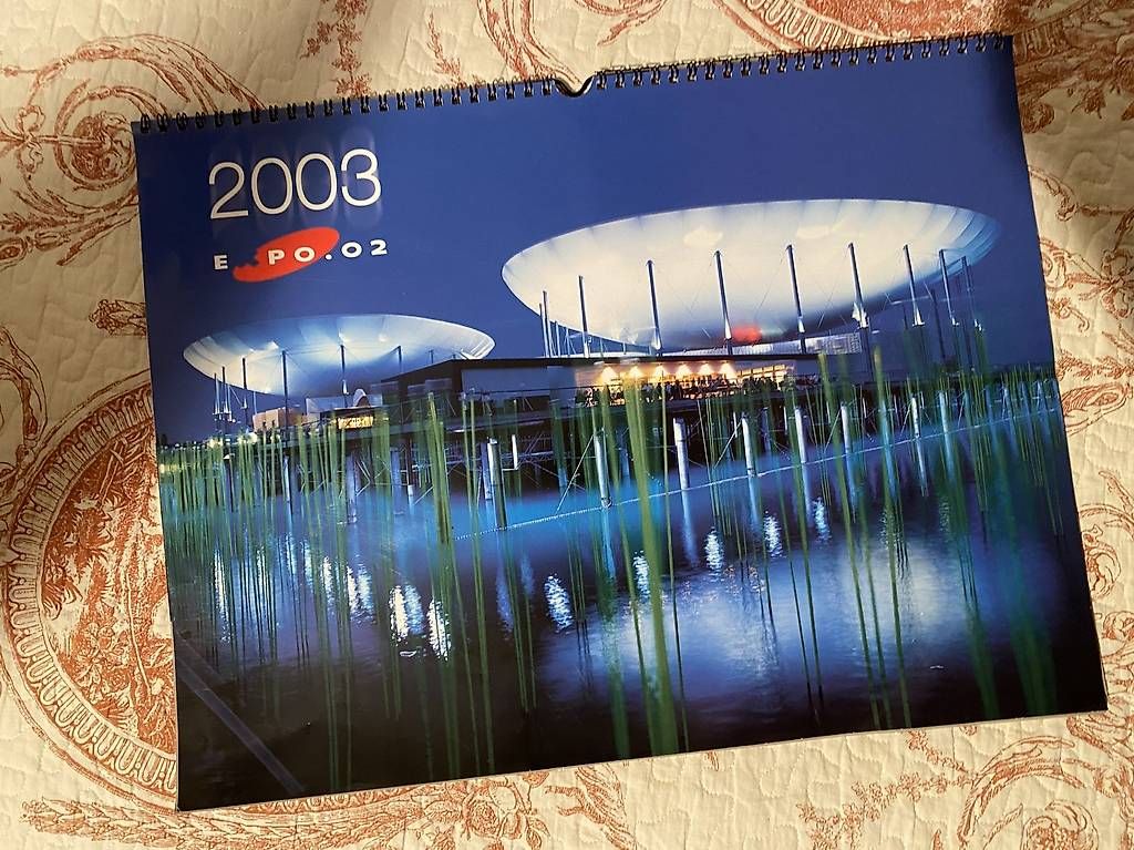 Calendari: calendrier expo 2002 – Usato da Neuchâtel venduto da salade03 2