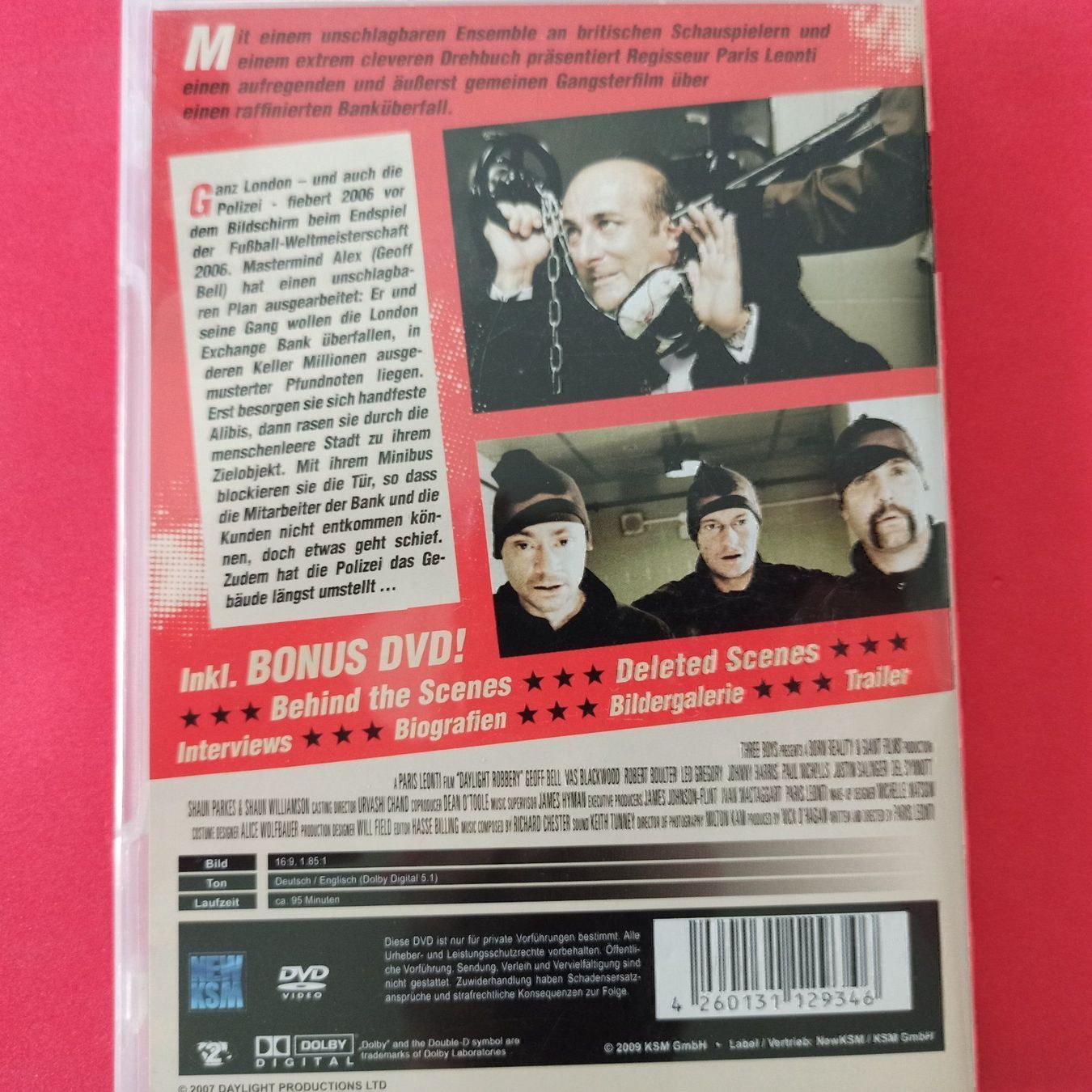 Tutti i DVDs: Daylight Robbery (2 Disc Set) – Usato da Dübendorf venduto da kb86_MOVIE 1