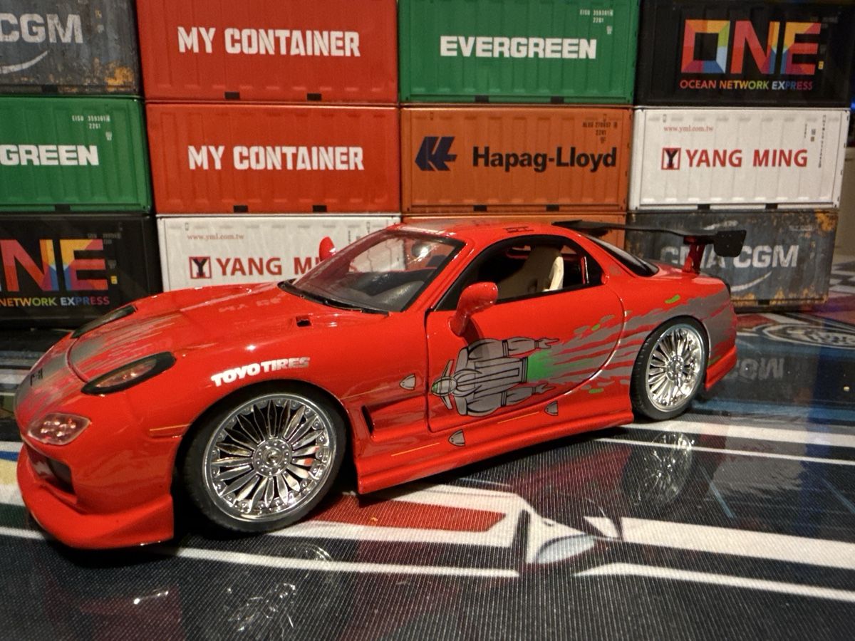 Mazda Modellini d'auto: Fast & Furious Mazda RX-7 1:24 – Nuovo (secondo la descrizione) da Basel venduto da Zomeg 4