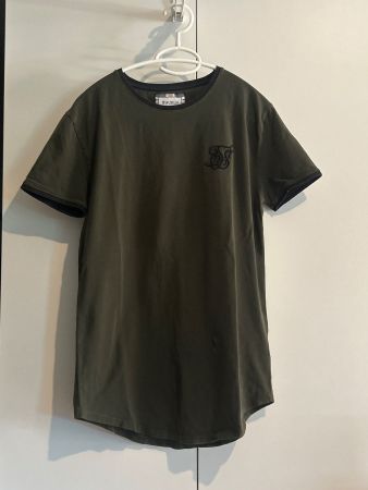 Herren T-Shirt olive von SikSilk Gr. M