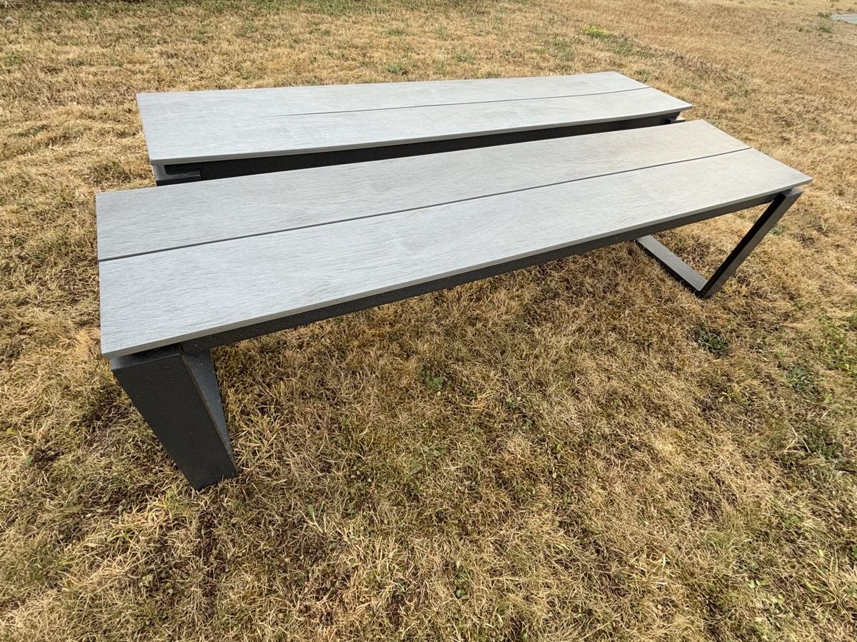 Bänke: Sitzbänke outdoor – Gebraucht aus Eiken von cha_jx9k 1