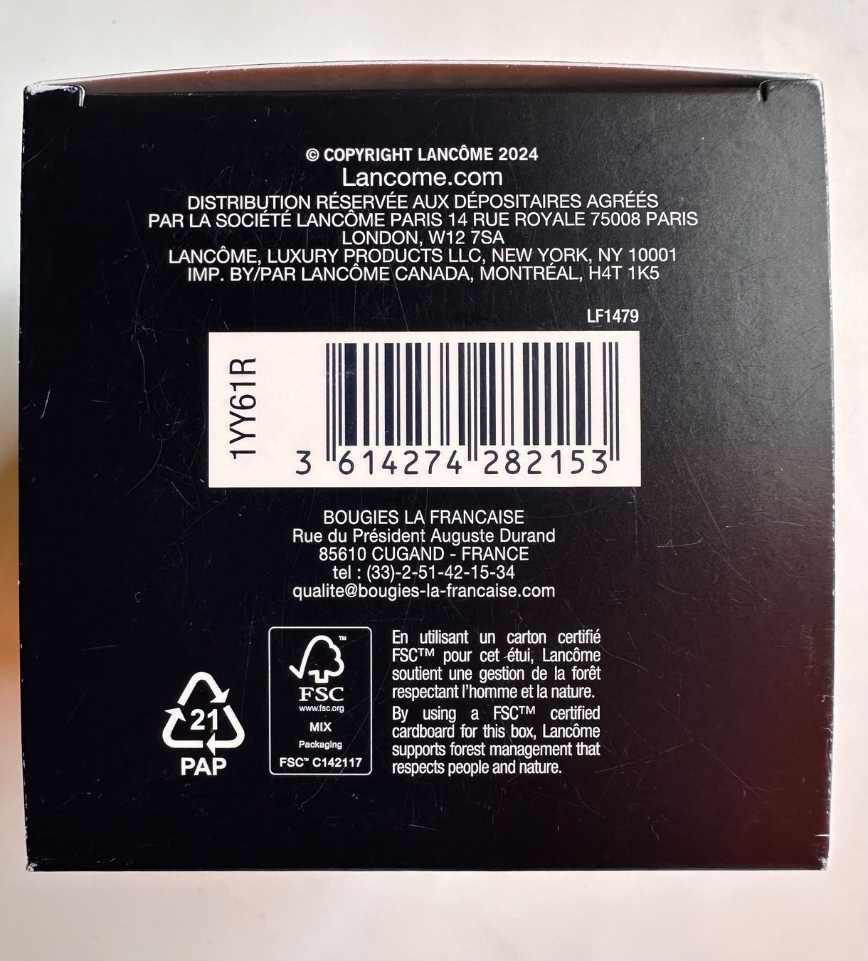 Kerzen: Bougie parfumée Absolue Lancôme – Neu (gemäss Beschreibung) aus Bouveret von seb_rjx8 3