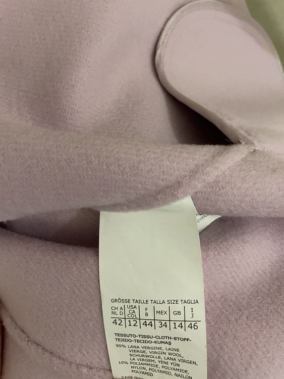 Max Mara Giacche: Veste laine MaxMara Weekend rose pastel T.46 – Usato da Coppet venduto da Len007 3