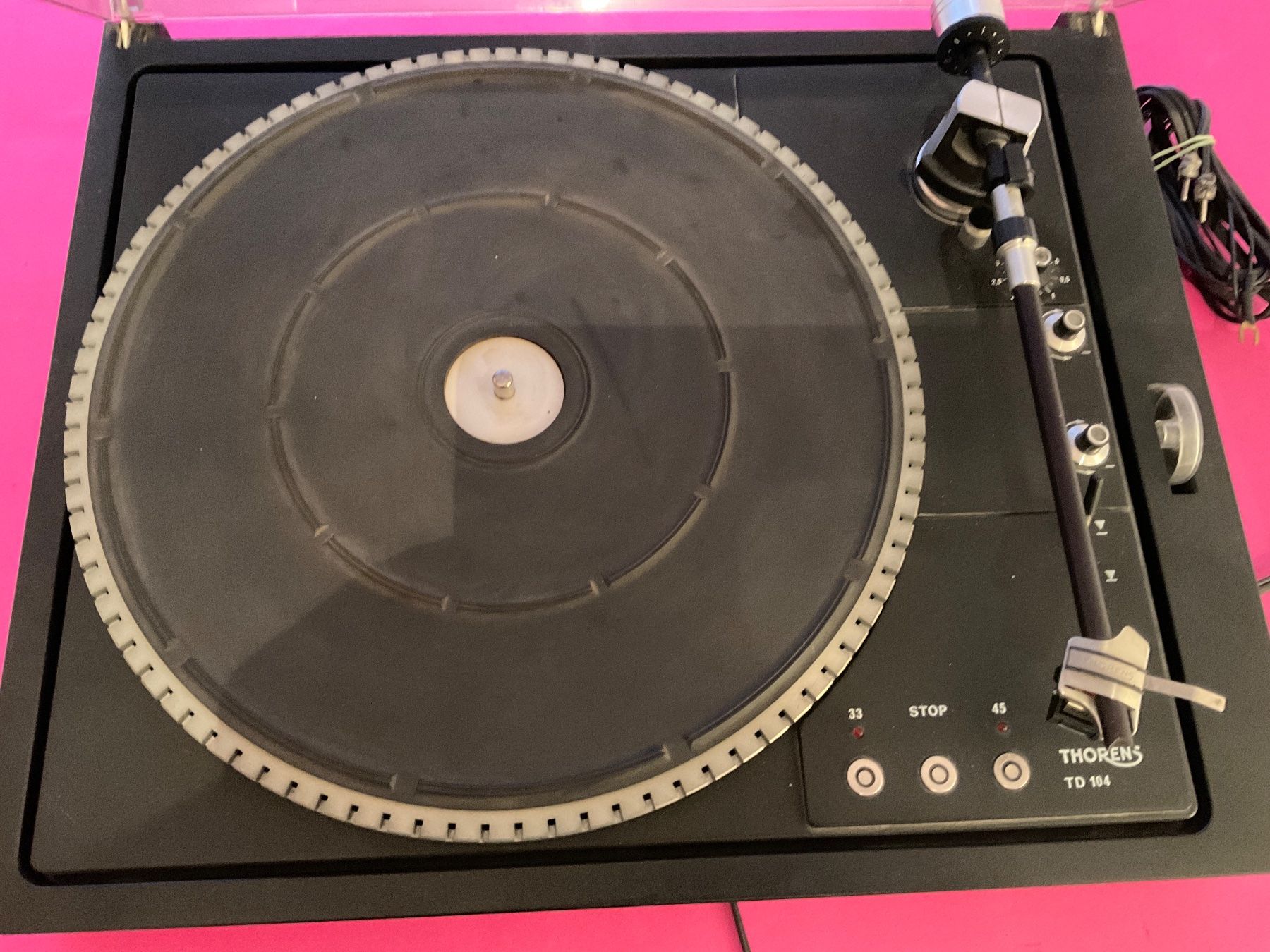 Thorens Giradischi: Thorens TD 104 – Difettoso da Langenthal venduto da Kotade 2