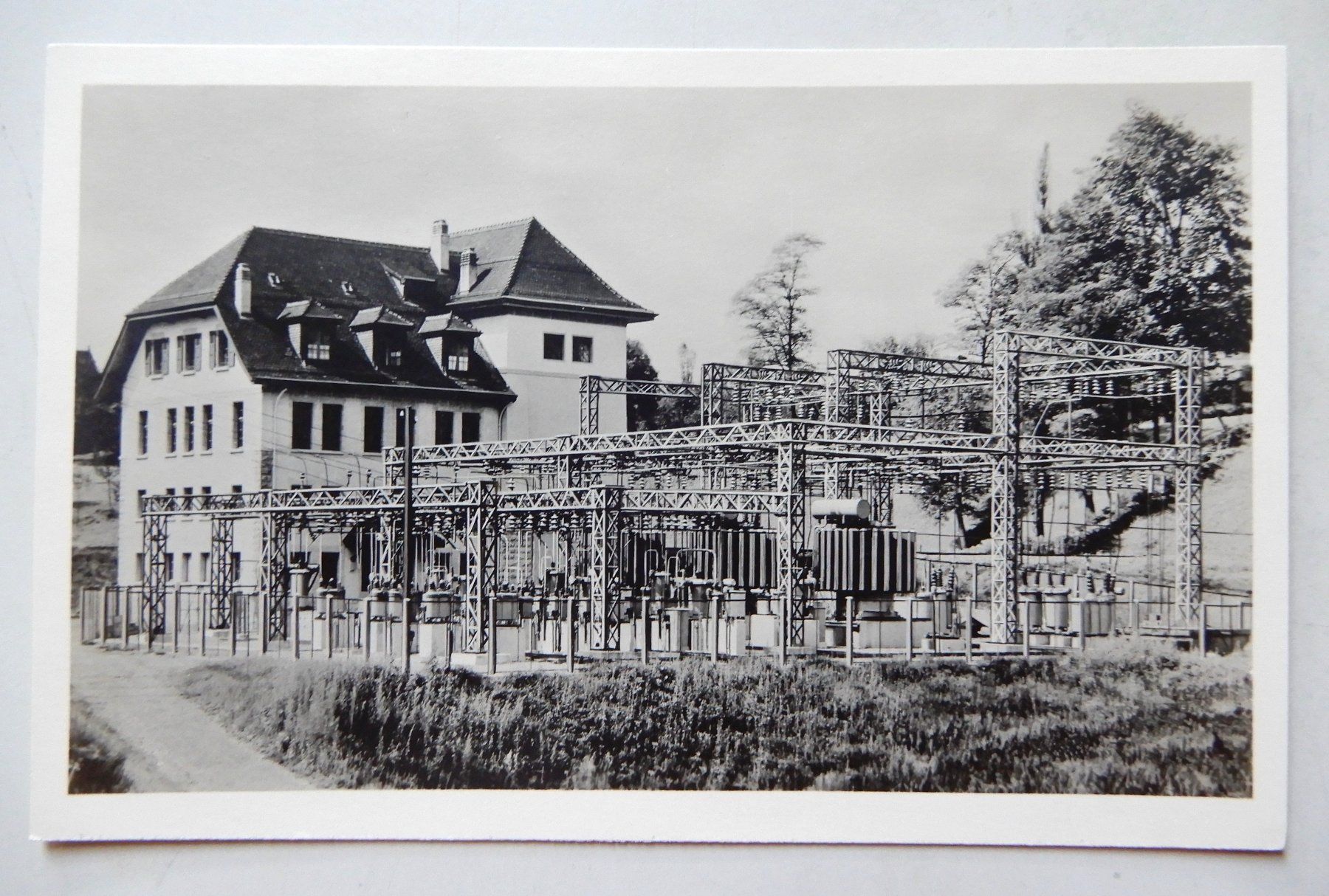 Cartes postales: AK Elektrifikation SBB Freiluftunterwerk Freiburg – D'occasion à Senèdes par Framboise52