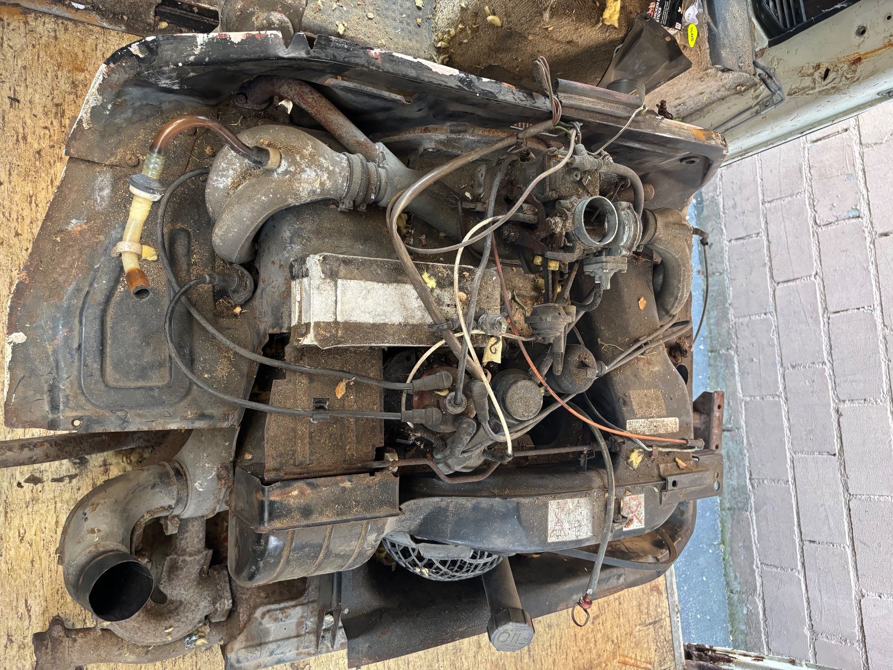 VW Automobili: Vw Bus T3 ca1981 Scheunenfund, Luftgekültermotor – Usato da Engelburg venduto da schrotti02 8