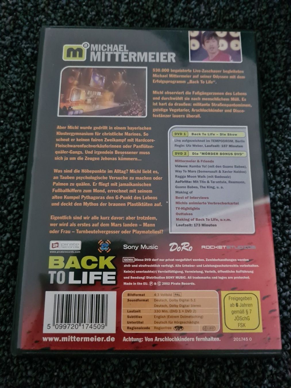 Tutti i DVDs: MICHAEL MITTERMEIER(6656) – Usato da Ruswil venduto da Ruck.Zuck. 1